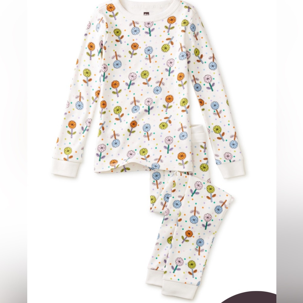 Brand new tea collection, good night, pajama set confetti floral size 14